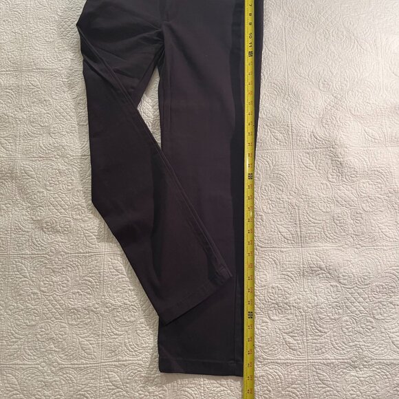 The Original Ben Sherman Men's Slim Fit Chino Pants – Deep Plum/Navy (Size 30R) - Picture 8 of 8